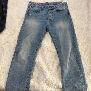 Acne Studios 1996 Light Blue Trash Denim Jeans 31/32